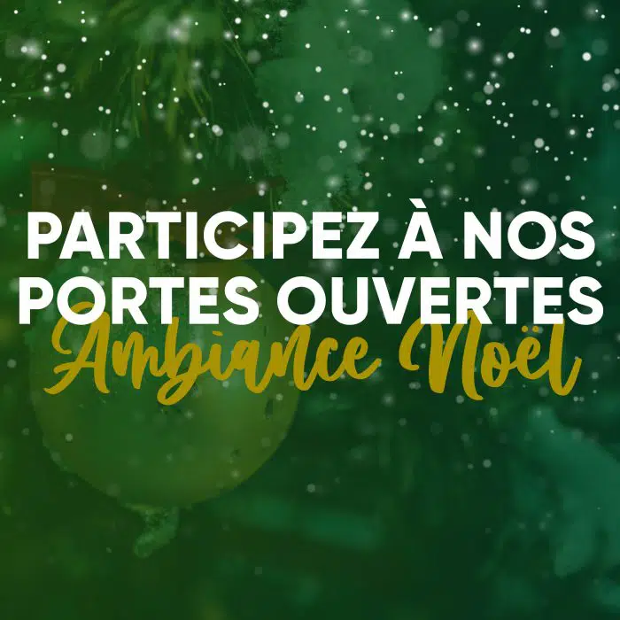 Portes Ouvertes – Mercredi 1er décembre