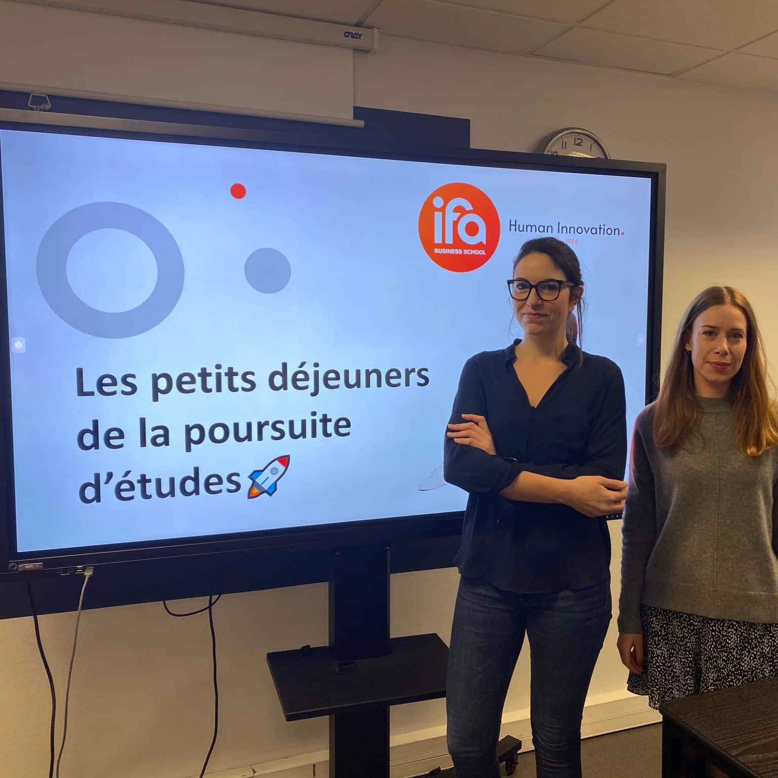 Les « petits dej&rsquo; » poursuite d&rsquo;études 🥐
