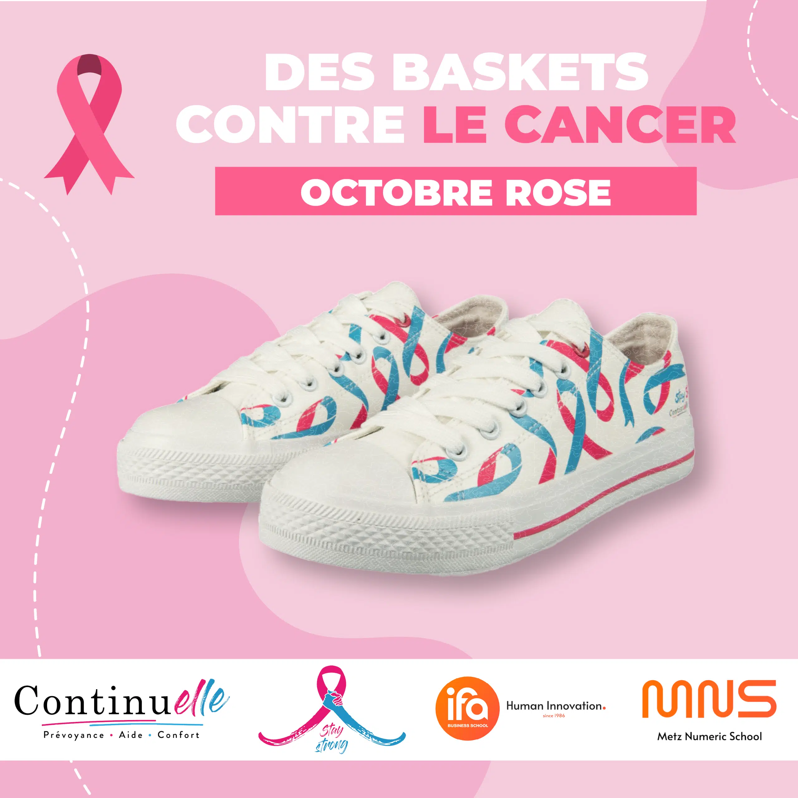 Des Baskets contre le cancer 🎀