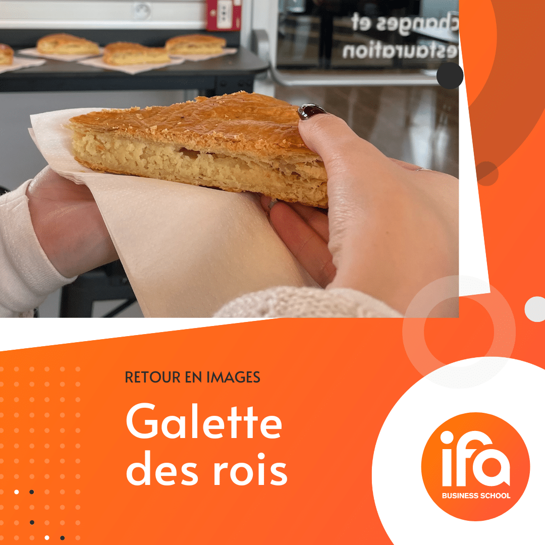 L&rsquo;IFA Business School célèbre la Galette des Rois 🥧