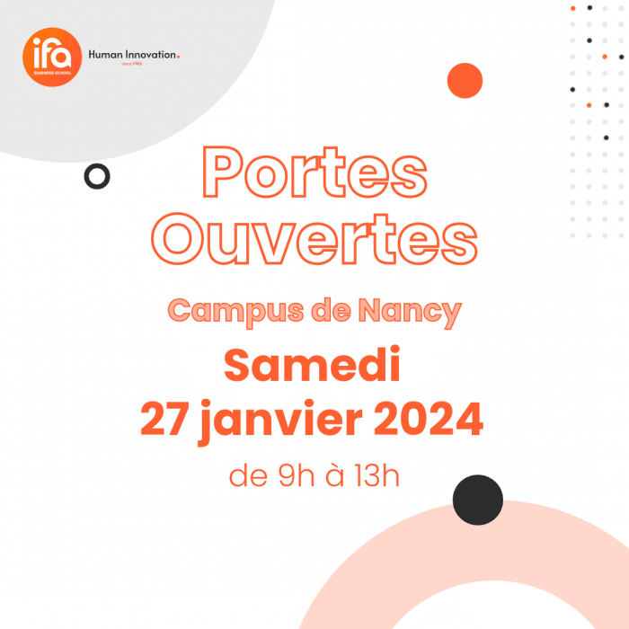 Portes Ouvertes Nancy – Samedi 27 janvier de 9h00 à 13h00
