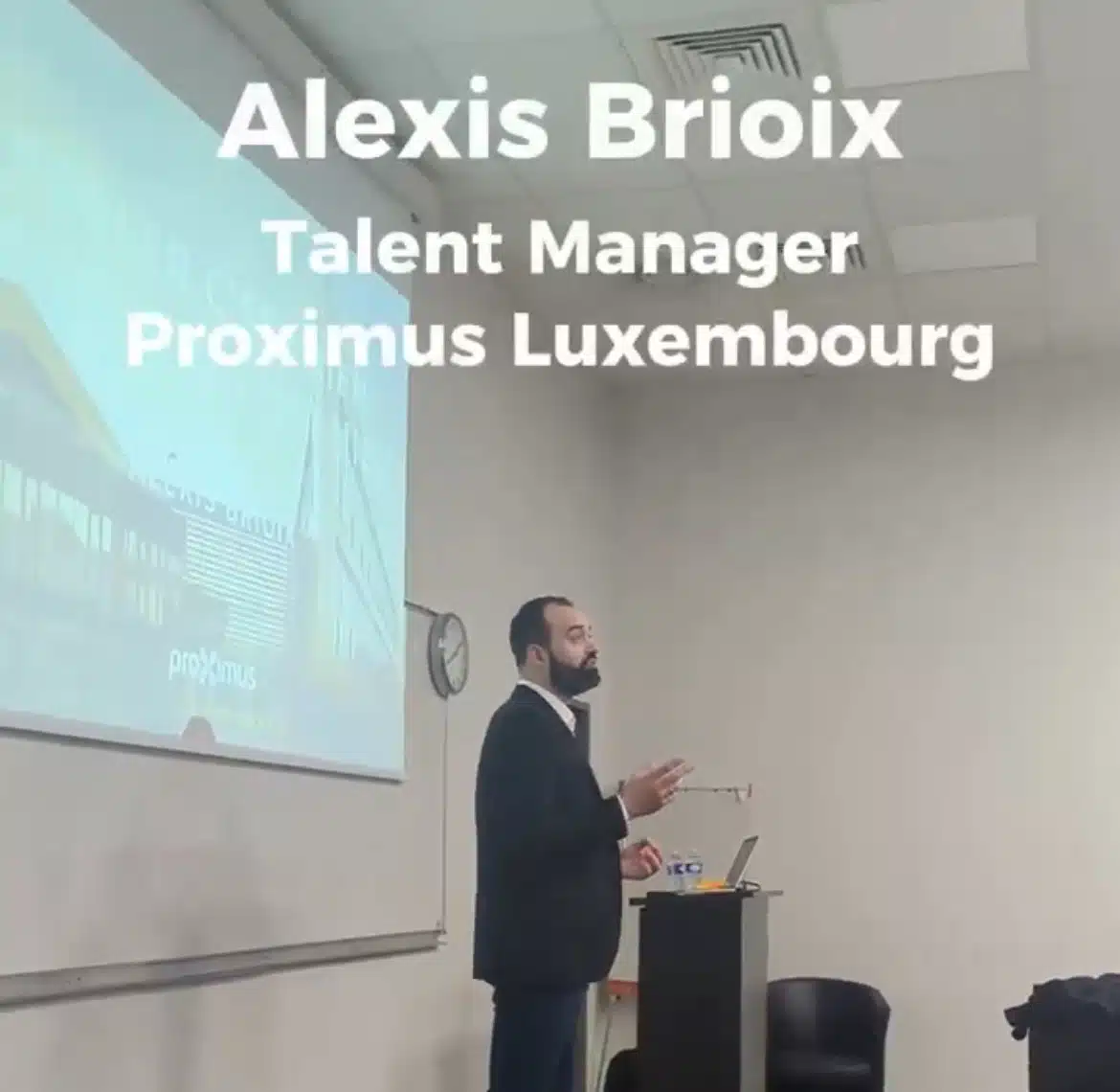 Conférence de la semaine : Alex Brioix (Proximus Luxembourg)
