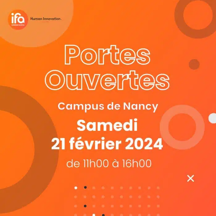 Portes Ouvertes Nancy – Mercredi 21 février de 11h00 à 16h00