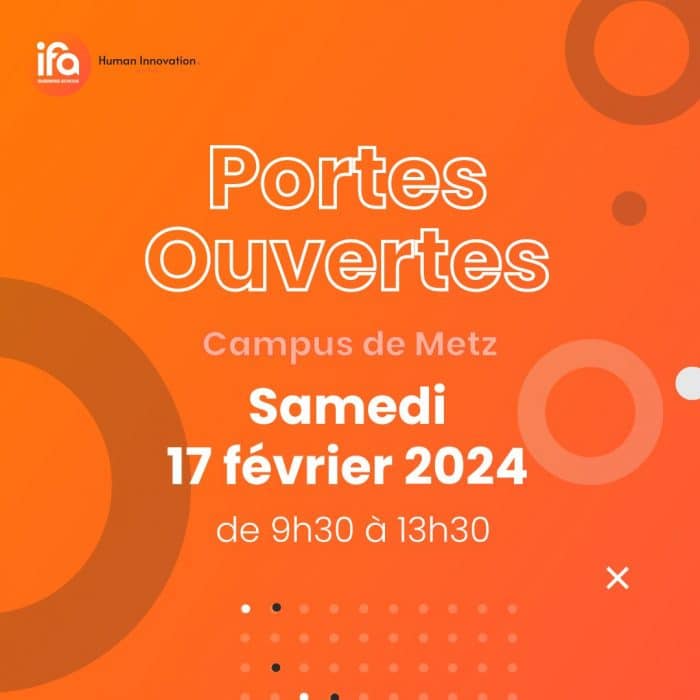 Portes Ouvertes Metz – Samedi 17 février de 9h30 à 13h30