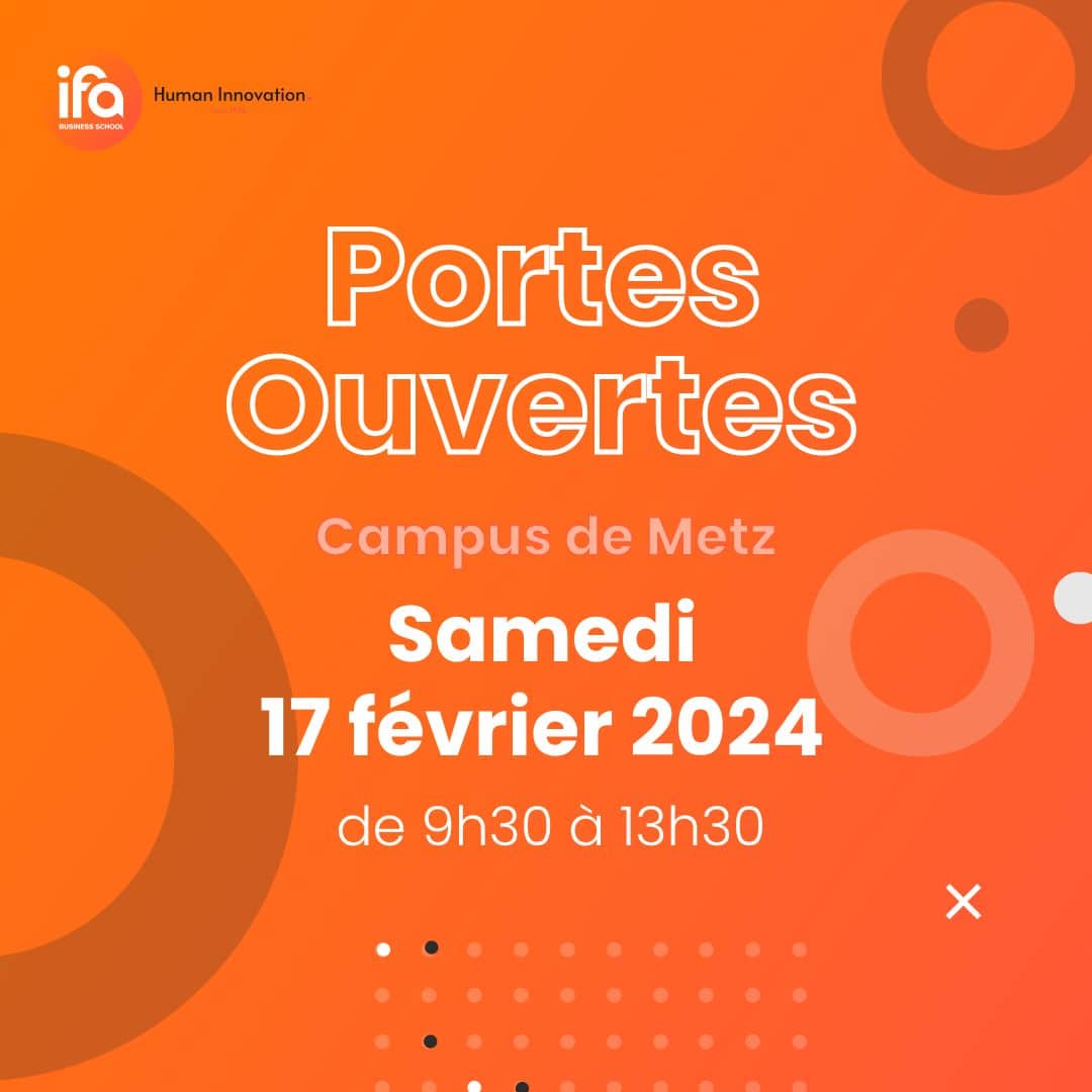 Portes Ouvertes Metz – Samedi 17 février de 9h30 à 13h30