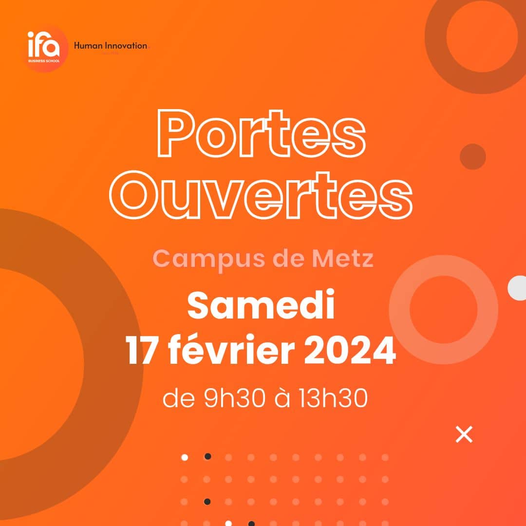 Portes Ouvertes Metz – Samedi 17 février de 9h30 à 13h30